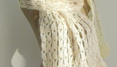 Oklava işinden bayan şal modelleri