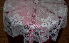 Beyaz fiskos dantelleri