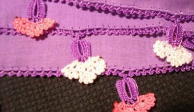 Tığ işi oya modeli