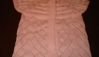 Örgü bebek yelek modelleri